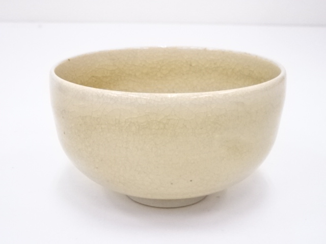 JAPANESE TEA CEREMONY / CHAWAN(TEA BOWL) / SCORCHED SURFACE COLORING